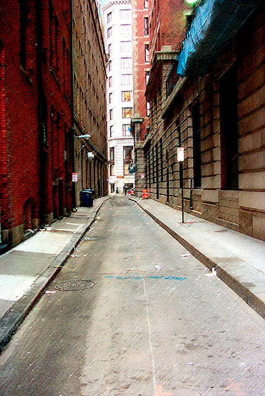 Boston Alleyway